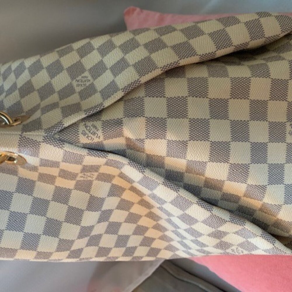 Louis Vuitton Artsy Damier Azur MM Bag - Picture 6 of 11